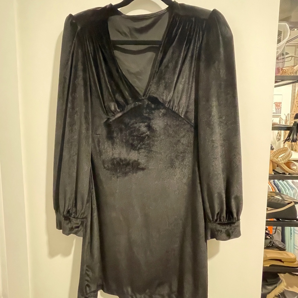 Black Velvet Dress